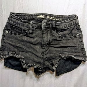 Mossimo Supply Co. Black Distressed Shorts